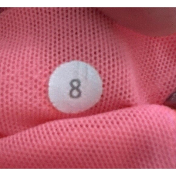 LULULEMON Forme Jacket Pop Orange Size 8 - Picture 9 of 9